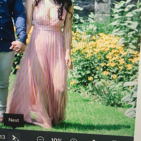 Windsor dusty pink dress in small - Picture 3 of 6